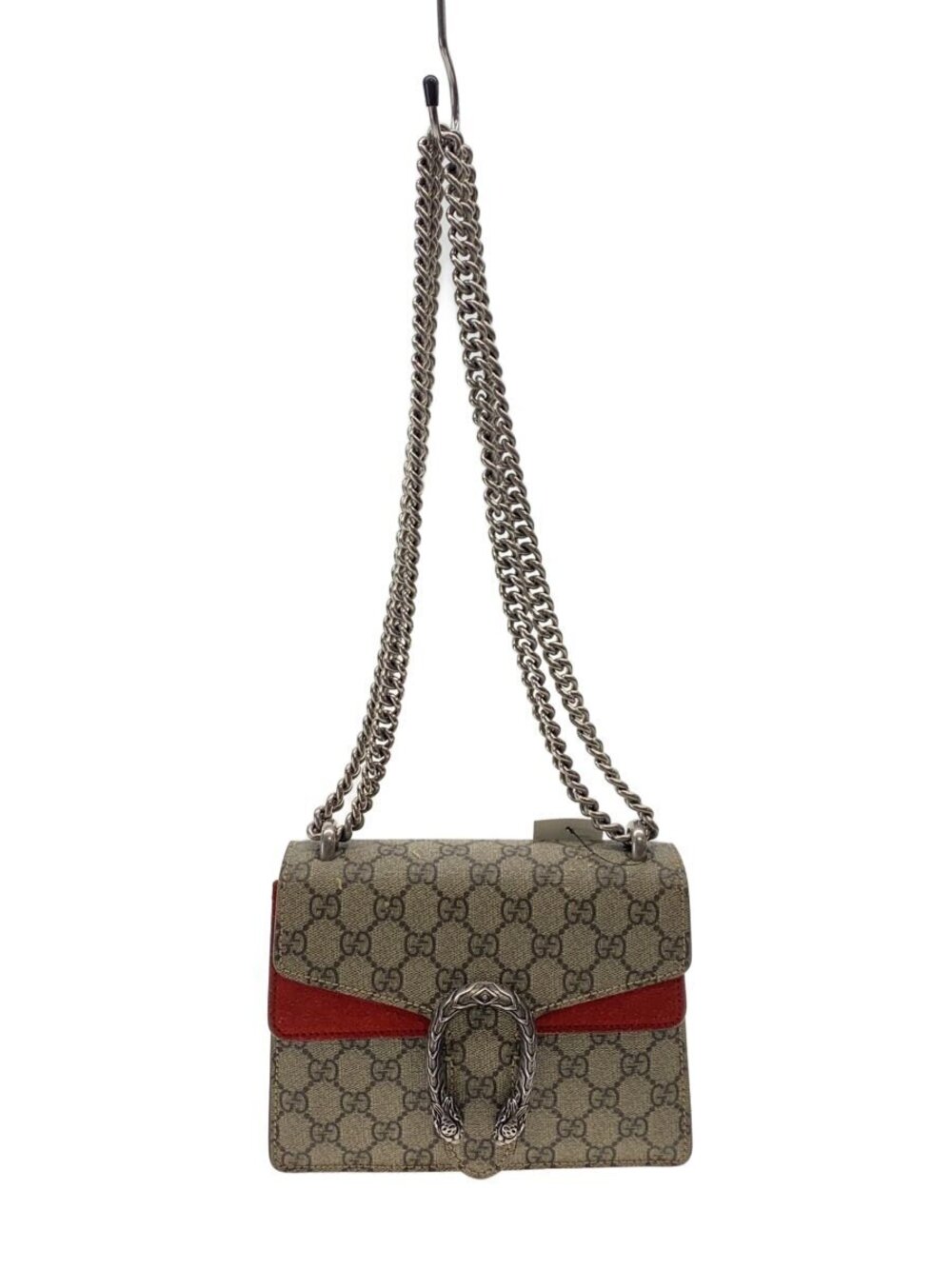 Gucci Chain Shoulder Bag Dionysus GG Supreme Monogram